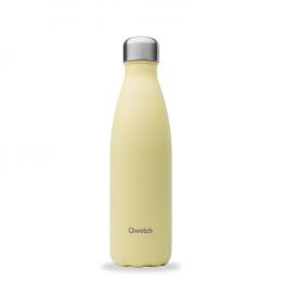 Botella QWETCH Isotérmica inox 500ml Pastel Amarillo